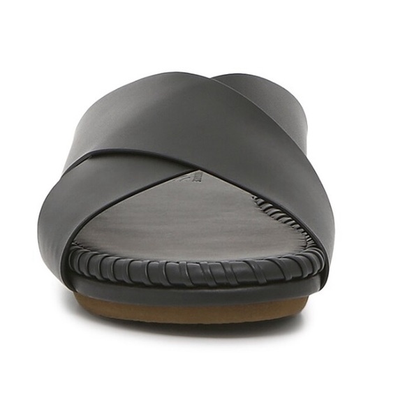 Salvatore Ferragamo Sander Black Leather Slide Sandal Men’s Size 7 NIB main image 11